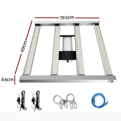 Green Fingers Max 3200W Grow Light LED Full Spectrum Indoor Plant All Stage Growth - Flea Market
