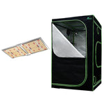 Green Fingers Grow Tent Light Kit 100x100x200CM 2200W LED Full Spectrum - Flea Market