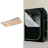 Green Fingers Grow Tent Light Kit 100x100x200CM 2200W LED Full Spectrum - Flea Market
