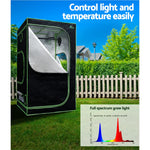 Green Fingers Grow Tent Light Kit 120x120x200CM 4500W LED Full Spectrum - Flea Market