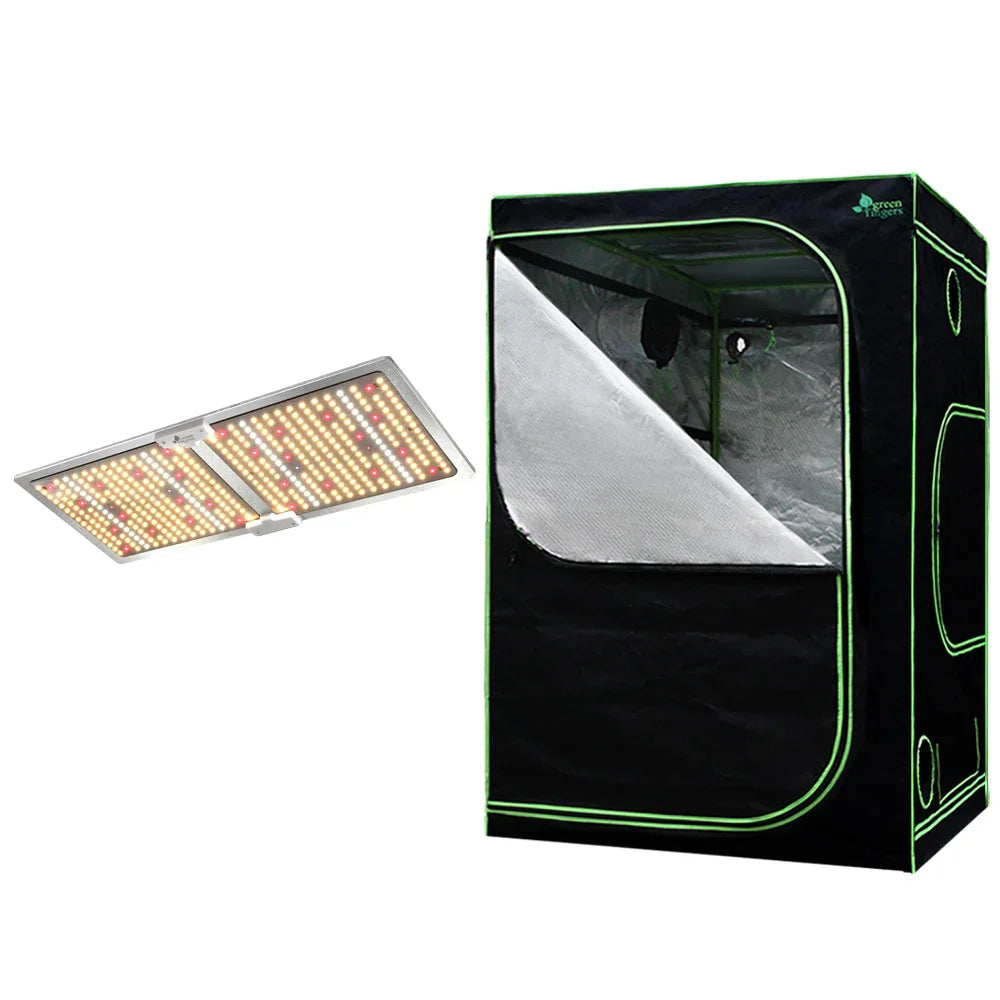 Green Fingers Grow Tent Light Kit 150x150x200CM 2200W LED Full Spectrum - Flea Market