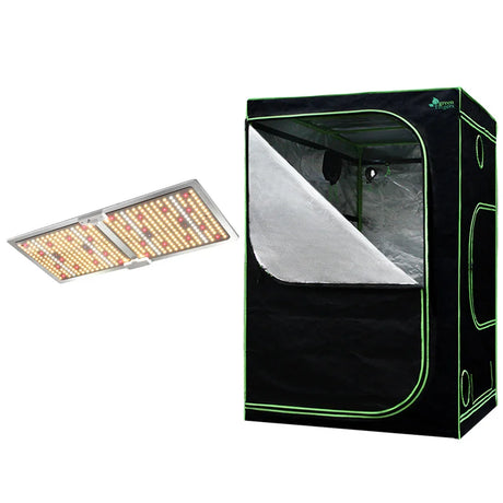 Green Fingers Grow Tent Light Kit 150x150x200CM 2200W LED Full Spectrum - Flea Market