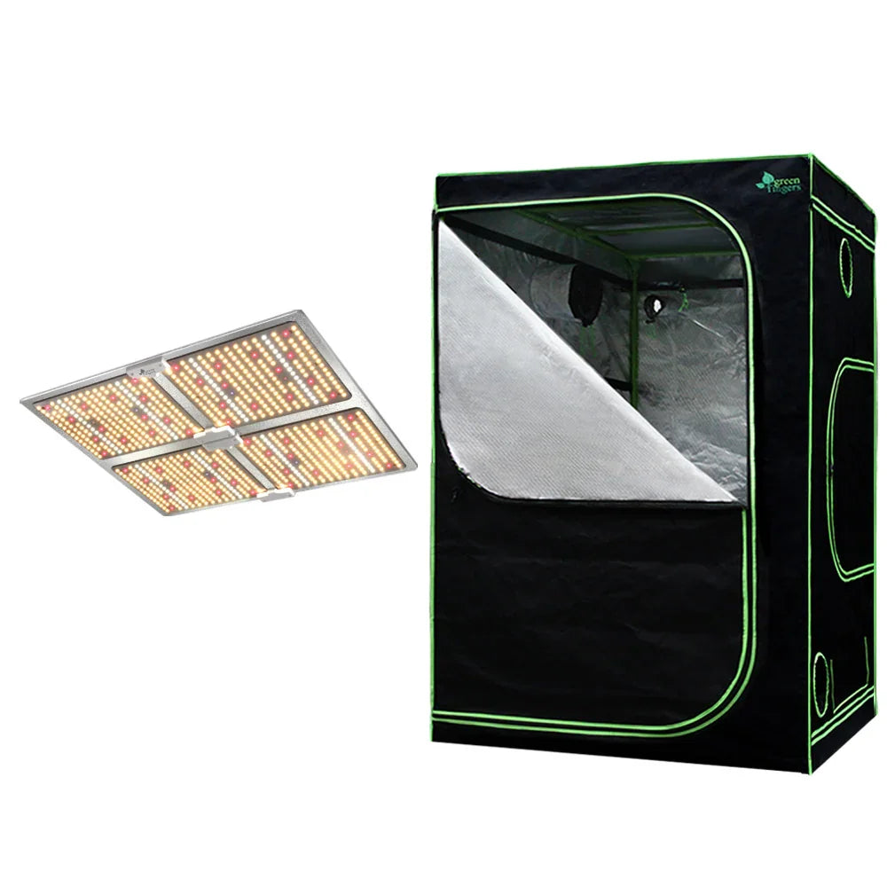 Green Fingers Grow Tent Light Kit 150x150x200CM 4500W LED Full Spectrum - Flea Market