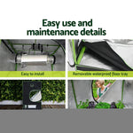 Green Fingers Grow Tent Light Kit 150x150x200CM 4500W LED Full Spectrum - Flea Market