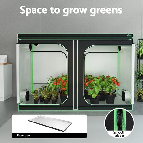 Green Fingers Grow Tent Kits 300x150x200cm Hydroponics Indoor Plant Grow System - Flea Market