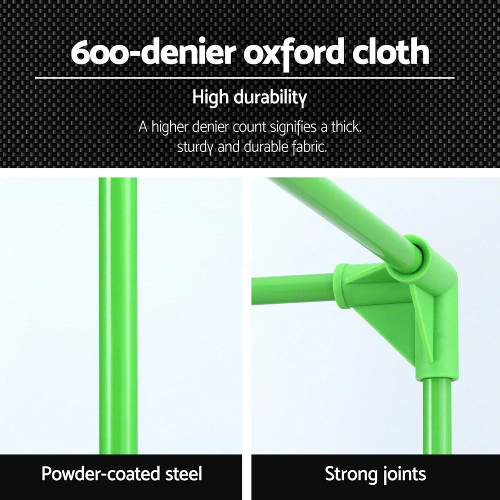 Green Fingers Grow Tent Kits 120x120x200cm Hydroponics Indoor Grow System - Flea Market