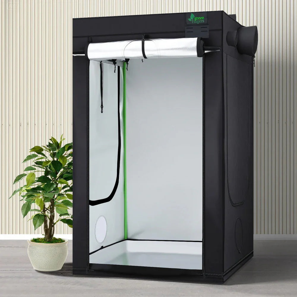 Green Fingers Grow Tent Kits 120x120x200cm Hydroponics Indoor Grow System - Flea Market
