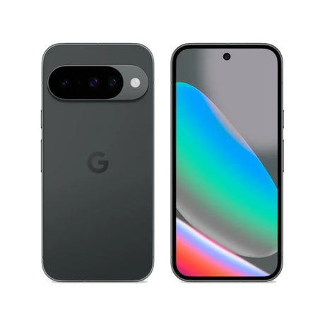 Google Pixel 10 Obsidian smartphone, front and back view, available at Flea Market AU