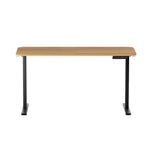 Artiss 140cm Adjustable Desk - Oak Black - Flea Market