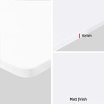 Artiss Electric 140cm Adjustable Standing Desk - White - Flea Market