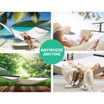 Hammock Bed Outdoor Camping Portable Hanging Chair 2 Person Piillow - Flea Market