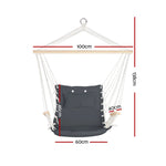 Hammock Hanging Chair - Grey - Flea Market