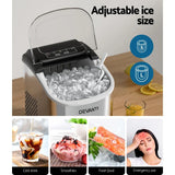 Devanti 12kg Ice Maker Machine w/Self Cleaning Silver - Flea Market