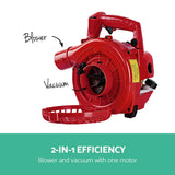 Giantz 36CC Petrol Leaf Blower Garden Vacuum Handheld Commercial