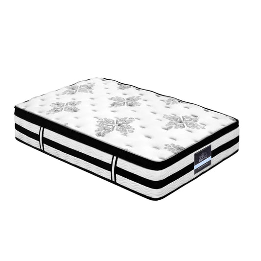 Giselle Bedding 34cm Mattress Euro Top Pocket Spring Single - Flea Market