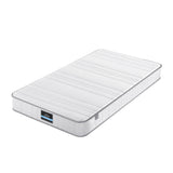 Giselle King Single Mattress 20cm with Reinforced Edge Support Egg-Crate Foam