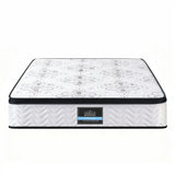 Giselle Bedding queen mattress with white floral pattern, available at Flea Market online store