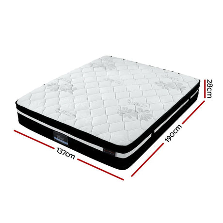Giselle Bedding 28cm Mattress Super Firm Double - Flea Market
