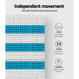 Giselle Bedding 28cm Mattress Super Firm Queen - Flea Market