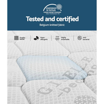 Giselle Bedding 28cm Mattress Super Firm Queen - Flea Market