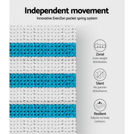 Giselle Bedding 35cm Mattress Cool Gel Memory Foam Queen - Flea Market