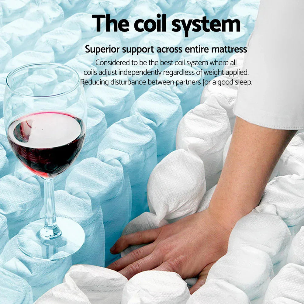 Giselle Bedding 30cm Mattress Medium Firm Double - Flea Market