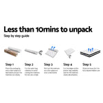 Giselle Bedding 30cm Mattress Medium Firm Double - Flea Market