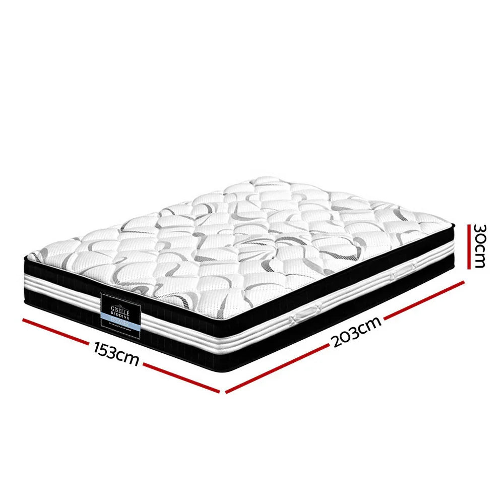Giselle Bedding 30cm Mattress Medium Firm Queen - Flea Market