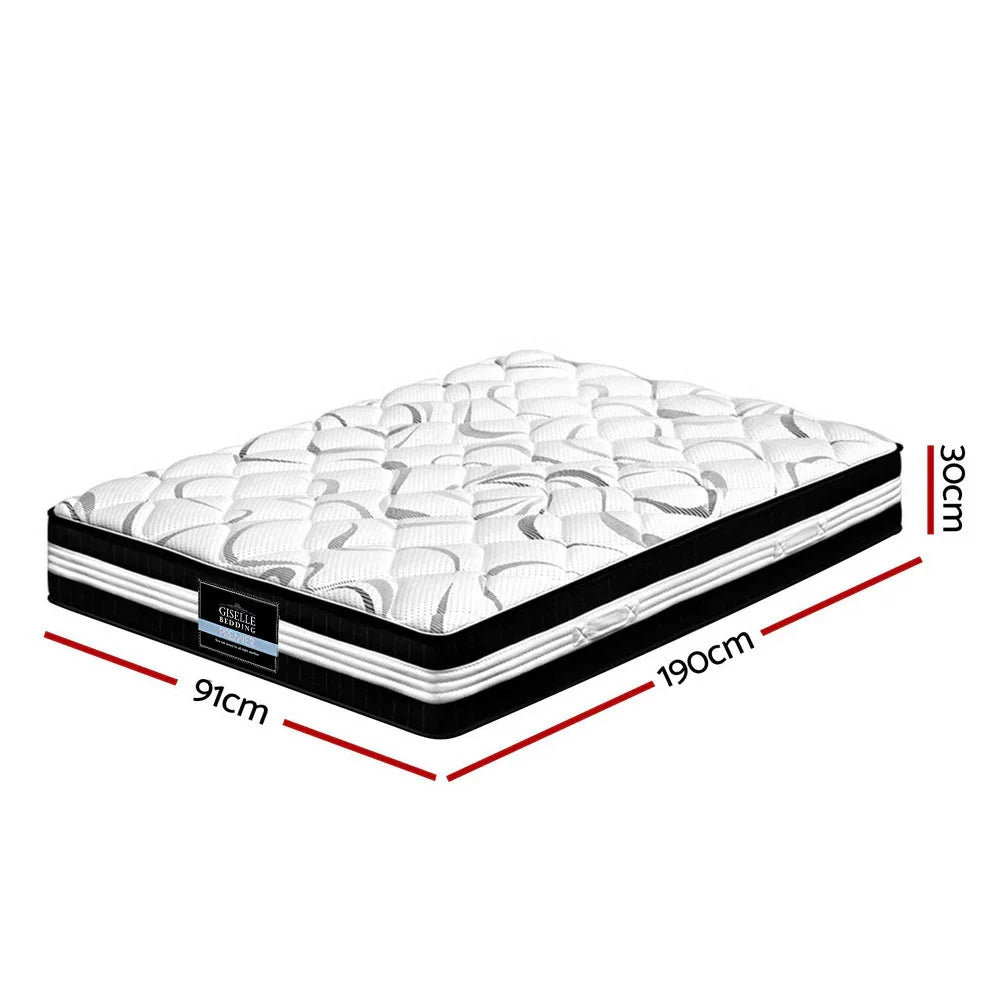 Giselle Bedding 30cm Mattress Medium Firm Single - Flea Market