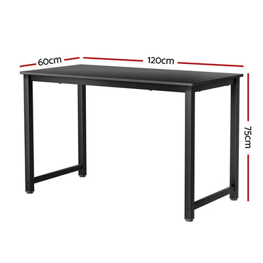 Artiss Computer Desk Home - Black 120CM