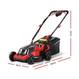 Giantz 40V Cordless Electric Lawn Mower 34cm Battery Powered
