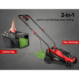 Giantz 40V Cordless Electric Lawn Mower 34cm Battery Powered