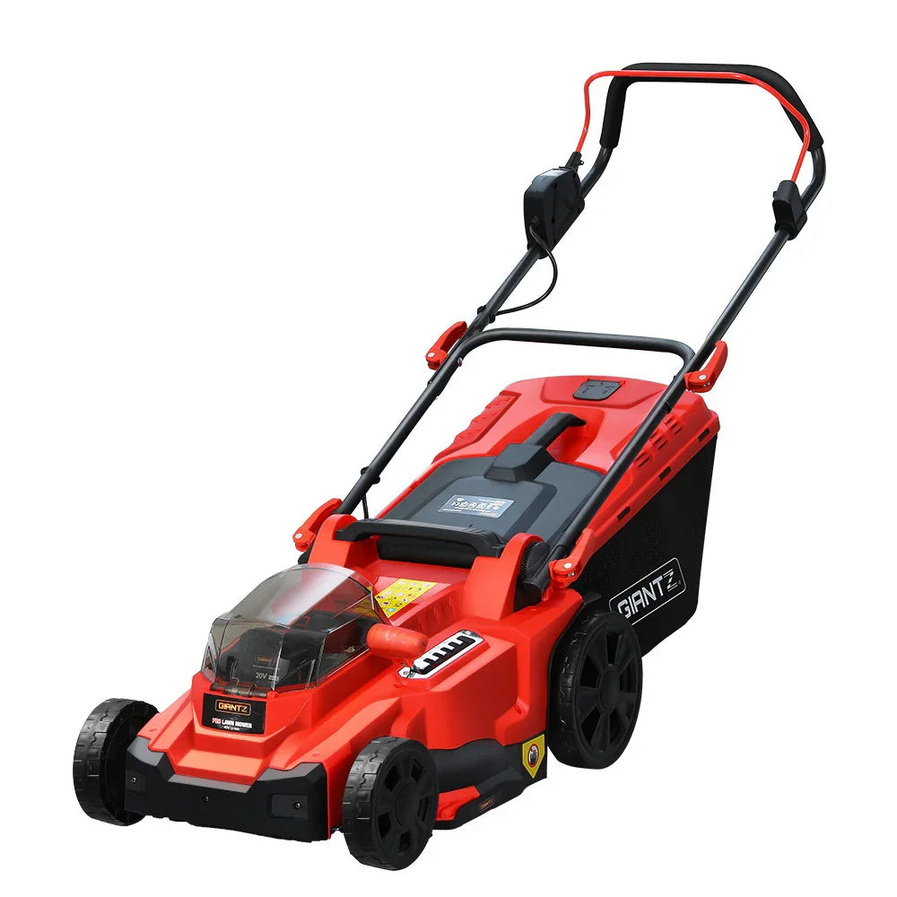Giantz 40V Cordless Electric Lawn Mower 37cm Battery Powered