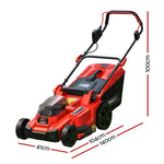 Giantz 40V Cordless Electric Lawn Mower 37cm Battery Powered
