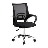 Artiss Mesh Office Chair Mid Back - Black - Flea Market