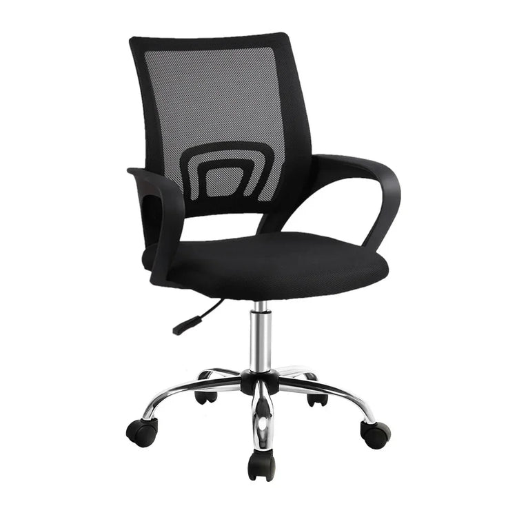 Artiss Mesh Office Chair Mid Back - Black - Flea Market