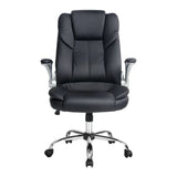 Artiss Executive Office Chair Leather Tilt Black - Flea Market
