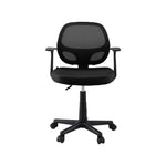 Artiss Mesh Office Chair Computer Gaming Desk Chairs Work Study Mid Back Black - Flea Market