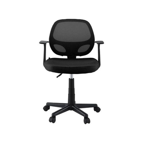Artiss Mesh Office Chair Computer Gaming Desk Chairs Work Study Mid Back Black - Flea Market