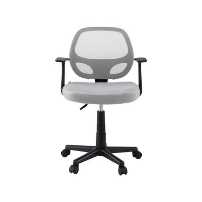 Artiss Mesh Office Chair Computer Gaming Desk Chairs Work Study Mid Back Grey