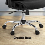 Artiss Ergonomic Office Chair Recline Black - Flea Market