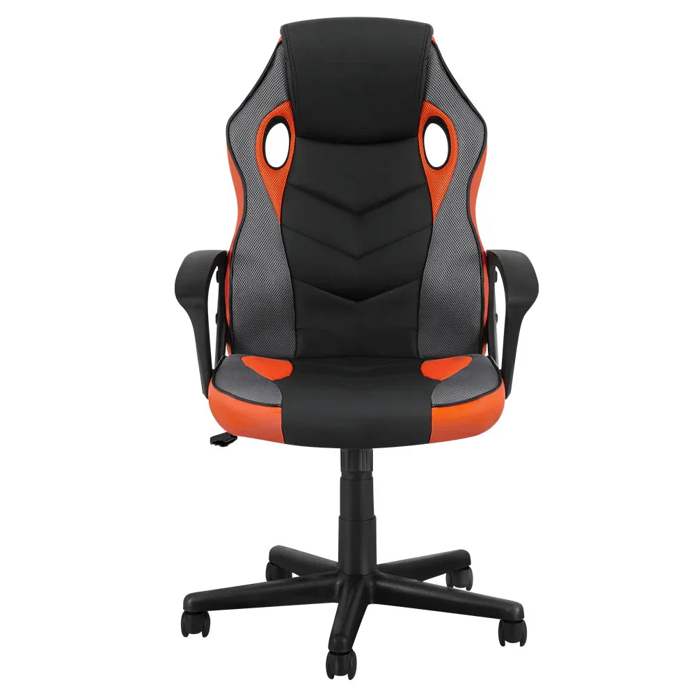 Artiss Gaming Office Chair Computer Executive Racing Chairs High Back Orange - Flea Market