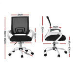 Artiss Office Chair Mesh Computer Gaming Desk Chairs Work Study Mid Back - Flea Market