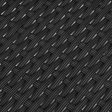 3PC Outdoor Bistro Set Patio Furniture Wicker Setting Chairs Table Luca - Flea Market