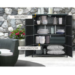 Gardeon Outdoor Storage Cabinet Box Garage Wicker Shelf Chest Garden Shed Tools - Flea Market
