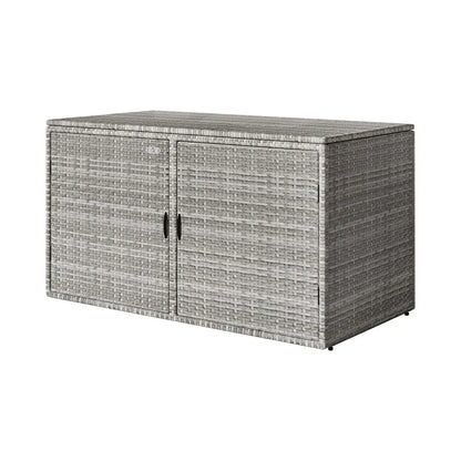 Gardeon Outdoor Storage Cabinet Box Deck Wicker Shelf Chest Garden Shed Tools - Flea Market