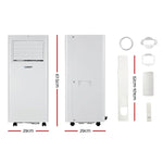 Devanti 7000BTU Portable Air Conditioner with Dehumidifier & Fan