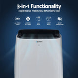 Devanti 7000BTU WiFi Portable Air Conditioner - Smart Cooling
