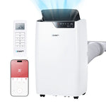 Devanti 12000BTU Portable Air Conditioner with Dehumidifier & Fan - White