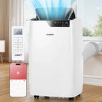 Devanti 12000BTU Portable Air Conditioner with Dehumidifier & Fan - White